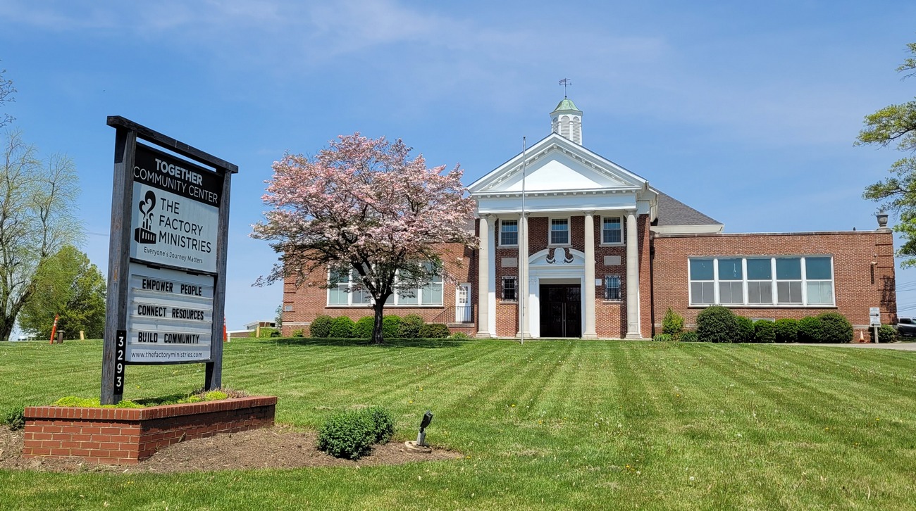 Front View of The Factory Ministries in Pequea, PA