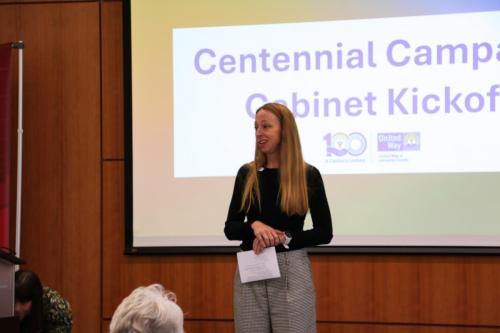 Centennial Cabinet Breakfast